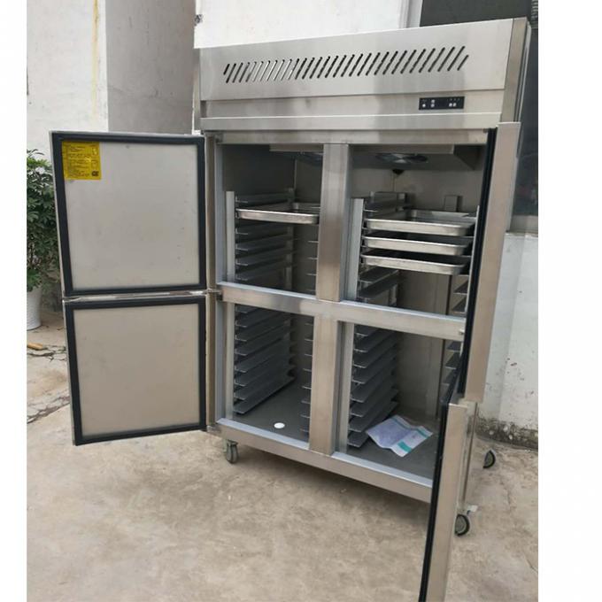 congelador comercial de aço inoxidável de r404a 0