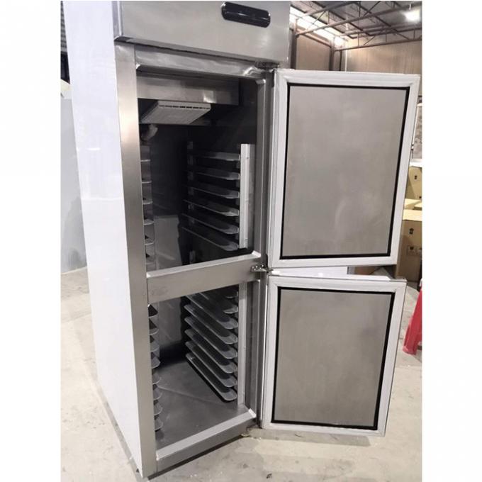 congelador comercial de aço inoxidável de r404a 2
