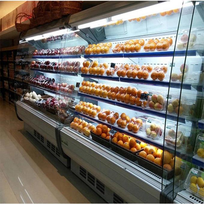 equipamentos de refrigeração do supermercado 1896W de 2M para o fruto 1
