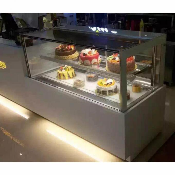 refrigerador comercial da exposição do pão do hotel dos equipamentos da padaria de 1500*730*1100mm R134A 0