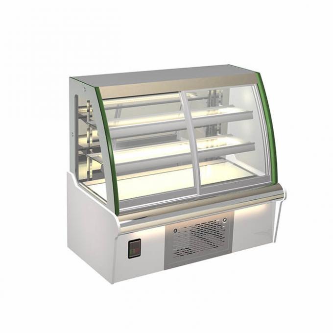Refrigerador da exposição da padaria de Front Sliding Door R134a 4ft 0