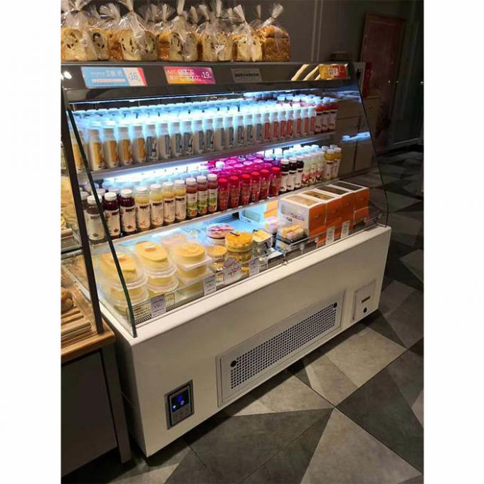 Mostra do refrigerador da padaria 1000W refrigerar de ar para o sanduíche 0