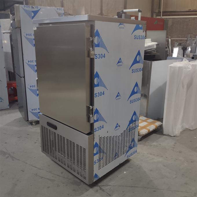 110V 60Hz 2400W 10 filtra refrigerar comercial do fã do congelador de explosão 0