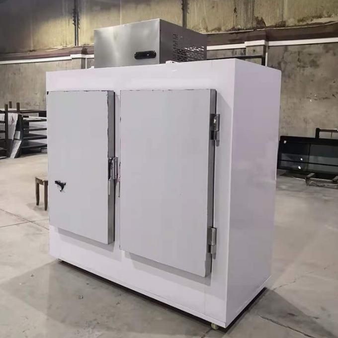525W de aço inoxidável refrigerou o congelador do escaninho de armazenamento do saco de gelo 0
