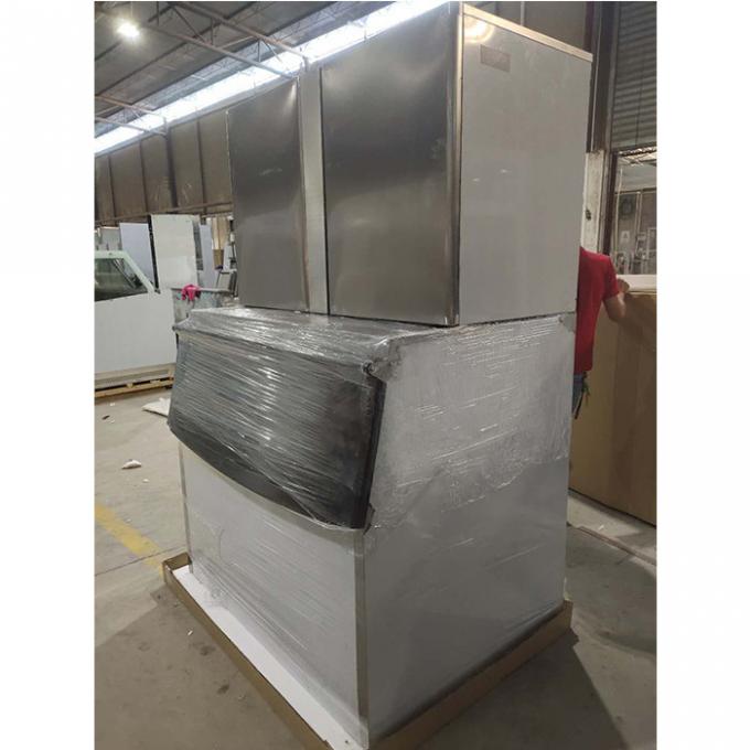 Máquina comercial de mantimento fresca do cubo de gelo 1500lbs 2