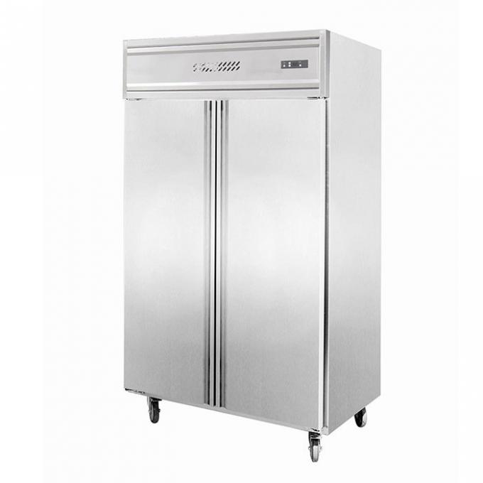 Congelador de refrigerador de aço inoxidável comercial de R404A 450W 0