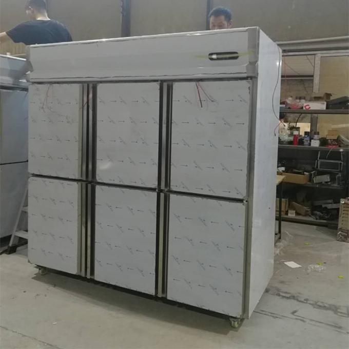 congelador de refrigerador 650W de aço inoxidável comercial para a cozinha 2