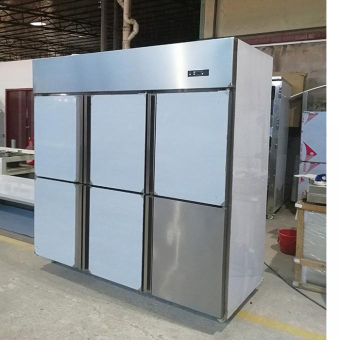 congelador de refrigerador 650W de aço inoxidável comercial para a cozinha 0