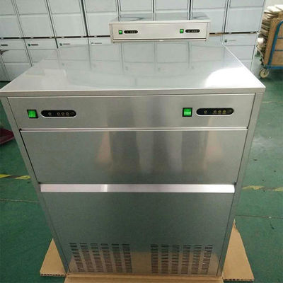 Refrigerar de ar de aço inoxidável da máquina 304 comerciais do fabricante de gelo de R134A 55kgs