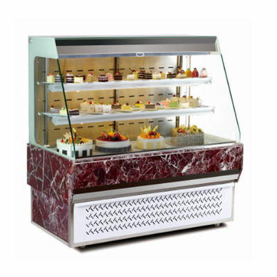 Mostra do refrigerador da padaria 1000W refrigerar de ar para o sanduíche