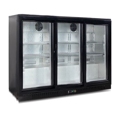Porta de vidro Konor 330L sob o refrigerador contrário da barra para o hotel