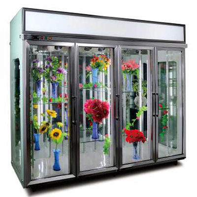 3 refrigerador comercial feito sob encomenda de vidro da porta 600W