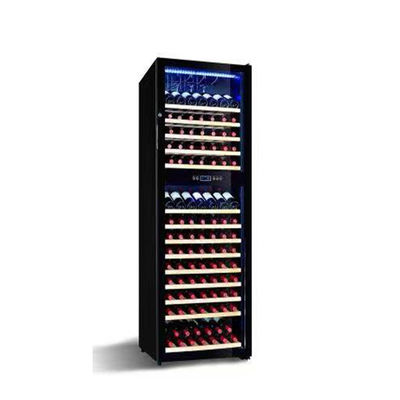 qualidade  170 Bottles 450L 140w Commercial Wine Display Cooler Fábrica