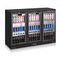 Refrigerador da barra de Undercounter da porta dos MEPS 330L 3 para clubes