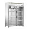 congelador de refrigerador 1000L de aço inoxidável comercial ereto