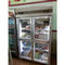 congelador de refrigerador 1000L de aço inoxidável comercial ereto