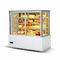 diodo emissor de luz de 1500*730*1250mm que ilumina o refrigerador da exposição da padaria de Secop