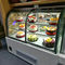 Refrigerador da exposição da padaria de Front Sliding Door R134a 4ft
