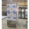 14 bandejas ventilaram o congelador de refrigerador de aço inoxidável comercial