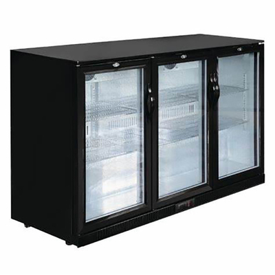 fã do CE 330L que refrigera o refrigerador fresco comercial do congelador de refrigerador R134a