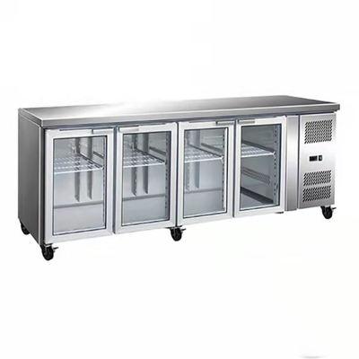 Refrigerar do fã de aço inoxidável sob o refrigerador contrário com CE 1.2m 1.5m 1.8m
