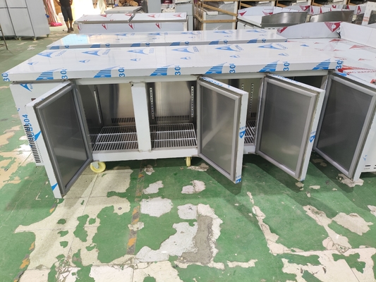 Refrigerador de aço inoxidável