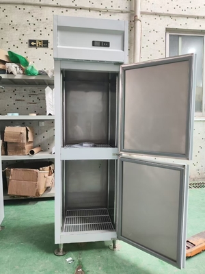 Frigorífico comercial vertical Frigorífico de pernas de bala Marinha Frigorífico de cozinha personalizado Congelador com 120V / 60Hz