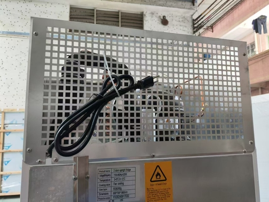 Frigorífico comercial vertical Frigorífico de pernas de bala Marinha Frigorífico de cozinha personalizado Congelador com 120V / 60Hz