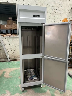 Frigorífico de cozinha vertical com 14 bandejas no interior Equipamento de padaria comercial Guangzhou fabricante de equipamentos