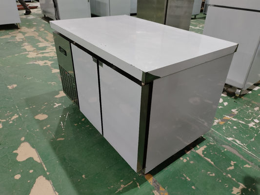 Equipamento de refrigeração comercial sob bancão de trabalho Refrigerador de mesa de trabalho de aço inoxidável