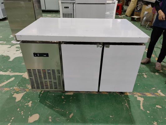Equipamento de refrigeração comercial sob bancão de trabalho Refrigerador de mesa de trabalho de aço inoxidável