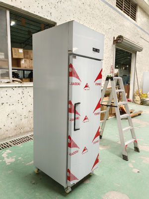 Frigorífico comercial vertical Frigorífico de aço inoxidável para restaurante