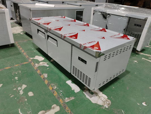 Refrigerador de tipo americano sob mesa de trabalho de balcão Refrigerador de cozinha personalizado 110V