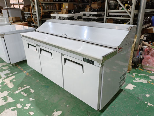 Refrigerador de salada de aço inoxidável