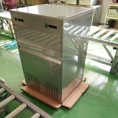 120kg/24h Bullet Ice Maker Machine 220V Stainless Steel Commercial