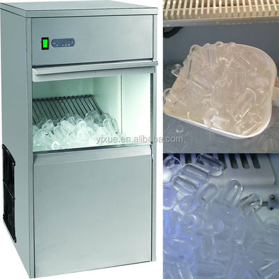 50KG Bullet Ice Maker Machine 220V Commercial with Danfoss Compressor