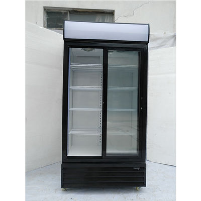Refrigerador de vidro refrigerando eficiente da bebida da porta de 400W 240V