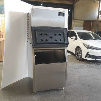 fabricante comercial do cubo de gelo 750W de 560*830*1050mm
