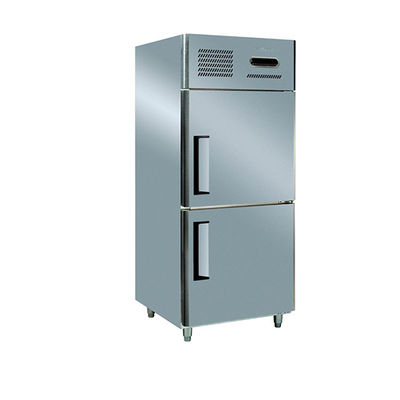 congelador de refrigerador de aço inoxidável comercial de 220V 500L