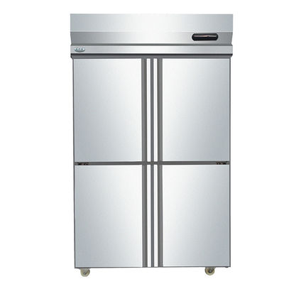 Automático degele o congelador de refrigerador da porta de R404A 1000L 4