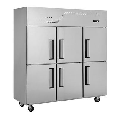 congelador de refrigerador 650W de aço inoxidável comercial para a cozinha