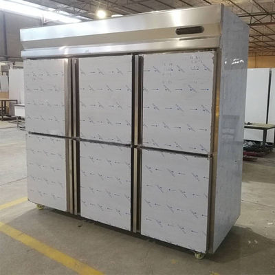 congelador de refrigerador 650W de aço inoxidável comercial para a cozinha