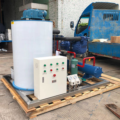 fabricante de gelo de aço inoxidável do floco do Seawater 316 22.4KW