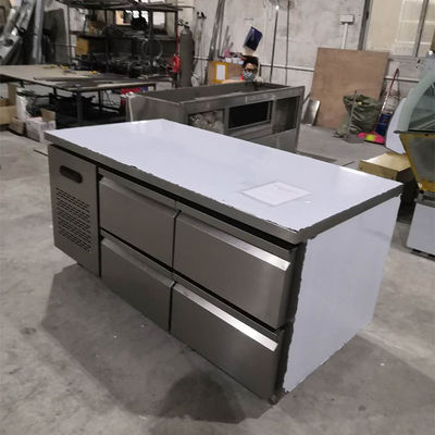 Congelador de refrigerador comercial de 304SS 250W para a cozinha