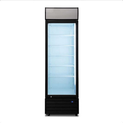 Refrigerador de vidro ereto da porta 360L dos CB único para a bebida