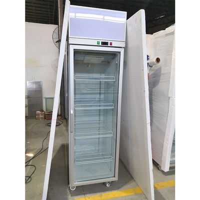 Refrigerador de alumínio da exposição da loja do quadro R134A 250W