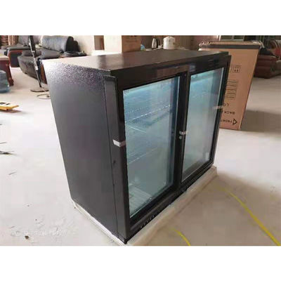 2 porta deslizante 190W 208L sob o refrigerador contrário da barra