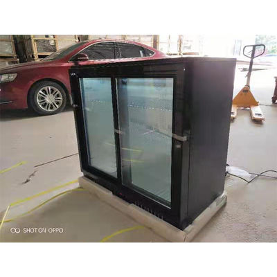 2 porta deslizante 190W 208L sob o refrigerador contrário da barra