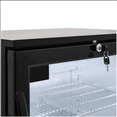 Corpo de superfície liso de 240V SS sob o refrigerador contrário da barra