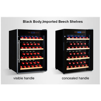 45 refrigerador de vinho autônomo refrigerando direto das garrafas 150L